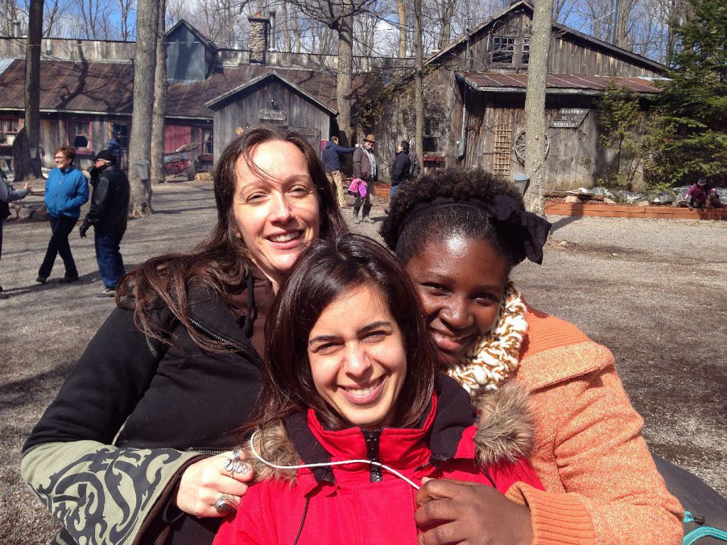 Famille nouvellement arrivée au Canada